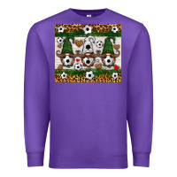 Purple soccer gnome Premium Sweatshirt - HRA Design Shop