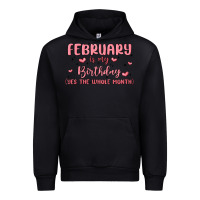 Black february is my birthday yes the whole month malia Urban Hoodie - MaliasSmallBusiness