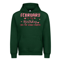 Forest Green february is my birthday yes the whole month malia Urban Hoodie - MaliasSmallBusiness