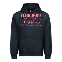 Navy february is my birthday yes the whole month malia Urban Hoodie - MaliasSmallBusiness