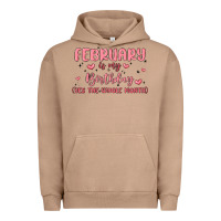 Pigment Burro february is my birthday yes the whole month malia Urban Hoodie - MaliasSmallBusiness