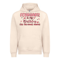 Sandshell february is my birthday yes the whole month malia Urban Hoodie - MaliasSmallBusiness