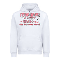 White february is my birthday yes the whole month malia Urban Hoodie - MaliasSmallBusiness
