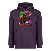 Plum ready to crush preschool Heavyweight Hoodie - Zillion Design Studio