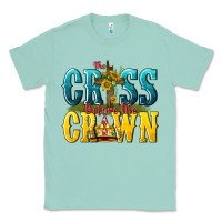 Seafoam the cross before the crown Classic Tee - texasbilliewilder