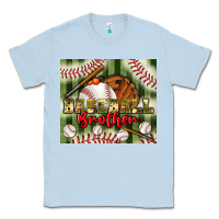 Dusty Blue baseball brother tumbler Classic Tee - BundleAndBundleShop