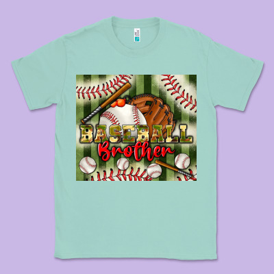 Baseball Brother Tumbler Classic Tee Designed By Bundleandbundleshop