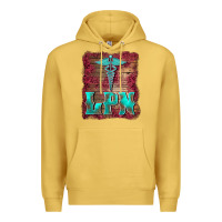 Antique Gold licensed practical nurse medical symbol  background Premium Hoodie - BarkalooDesign