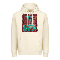 Sandshell licensed practical nurse medical symbol  background Premium Hoodie - BarkalooDesign