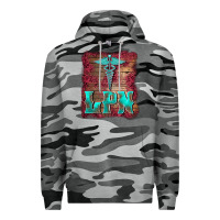 Slate Camo licensed practical nurse medical symbol  background Premium Hoodie - BarkalooDesign