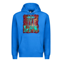 True Royal licensed practical nurse medical symbol  background Premium Hoodie - BarkalooDesign