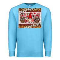 Ocean Blue American football gnome Premium Sweatshirt - HRA Design Shop