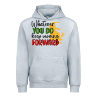 Heather Grey whatever you do keep moving forward martin luther Urban Hoodie - MaliasSmallBusiness