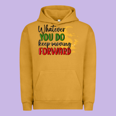 Whatever You Do Keep Moving Forward Martin Luther Urban Hoodie Designed By Maliassmallbusiness