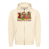 Sandshell jesus the reason for the season Zipper Hoodie - Zillion Design Studio