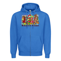 True Royal jesus the reason for the season Zipper Hoodie - Zillion Design Studio