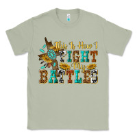 Matcha this is how i fight my battles Classic Tee - texasbilliewilder