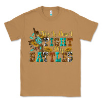 Toasted Coconut this is how i fight my battles Classic Tee - texasbilliewilder