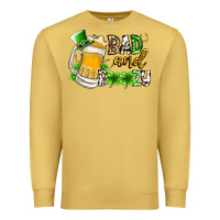 Antique Gold bad and boozy Premium Sweatshirt - RacoonDesign