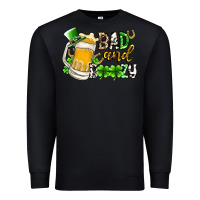 Black bad and boozy Premium Sweatshirt - RacoonDesign