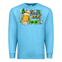 Ocean Blue bad and boozy Premium Sweatshirt - RacoonDesign