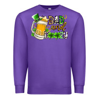 Purple bad and boozy Premium Sweatshirt - RacoonDesign