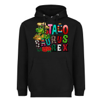 Black taco saurus rex Heavyweight Hoodie - CTS Tumbler Store