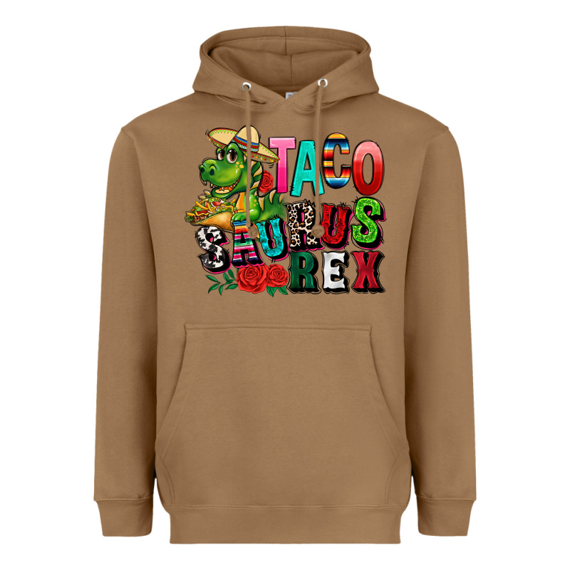 Taco Saurus Rex Heavyweight Hoodie by CTS Tumbler Store | Teevron