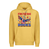 Antique Gold freedom rocks Premium Hoodie - NancyCooperArtShop