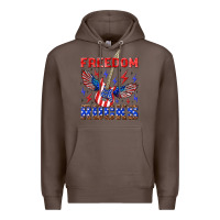 Coffee freedom rocks Premium Hoodie - NancyCooperArtShop
