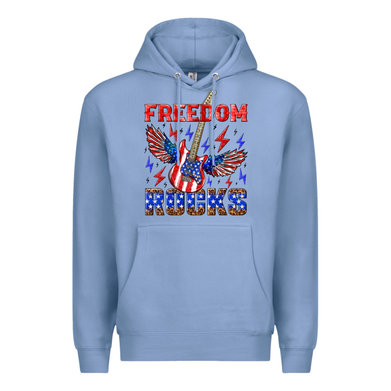 Freedom Rocks Premium Hoodie by NancyCooperArtShop | Teevron
