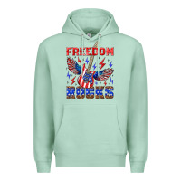 Seafoam freedom rocks Premium Hoodie - NancyCooperArtShop