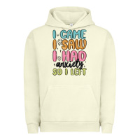 Pigment Pistachio i came i saw i had anxiety so i left Urban Hoodie - MaliasSmallBusiness