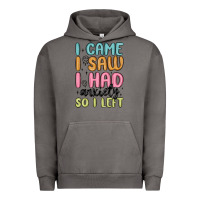 Pigment Tornado i came i saw i had anxiety so i left Urban Hoodie - MaliasSmallBusiness