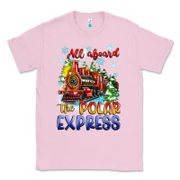 Bubblegum Pink all aboard the polar express Classic Tee - Zillion Design Studio