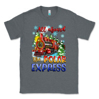 Charcoal Heather all aboard the polar express Classic Tee - Zillion Design Studio