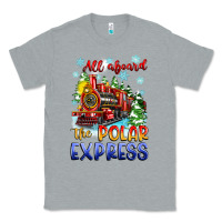 Heather Grey all aboard the polar express Classic Tee - Zillion Design Studio