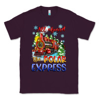 Plum all aboard the polar express Classic Tee - Zillion Design Studio
