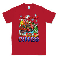 Red all aboard the polar express Classic Tee - Zillion Design Studio