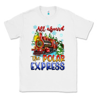 White all aboard the polar express Classic Tee - Zillion Design Studio
