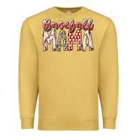 Antique Gold baseball  mama Premium Sweatshirt - RacoonDesign