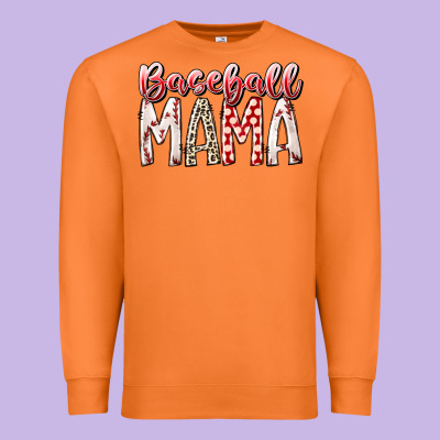 Baseball  Mama Premium Sweatshirt Designed By Racoondesign