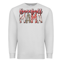Dove Grey baseball  mama Premium Sweatshirt - RacoonDesign