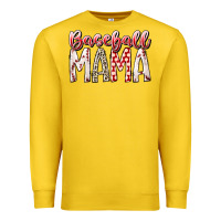 Lemon baseball  mama Premium Sweatshirt - RacoonDesign