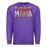Purple baseball  mama Premium Sweatshirt - RacoonDesign