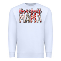 White baseball  mama Premium Sweatshirt - RacoonDesign