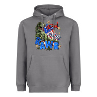 Storm red white rawr Heavyweight Hoodie - Zillion Design Studio