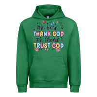 Emerald look back and thank god look forward and trust god Urban Hoodie - MaliasSmallBusiness