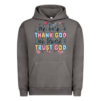 Pigment Tornado look back and thank god look forward and trust god Urban Hoodie - MaliasSmallBusiness