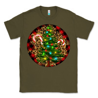 Army Green Christmas Tree Classic Tee - RanaPortraitStore